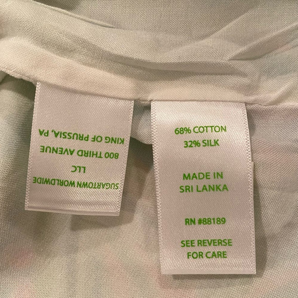 Lilly Pulitzer Mary Ellen Silk Dress Resort White Coconut Row Off The Sh… - Picture 13 of 14